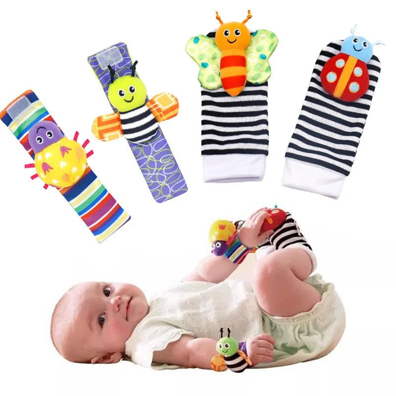 chaussette hochet™ | Découverte et amusement pour bébé - une douce complicite