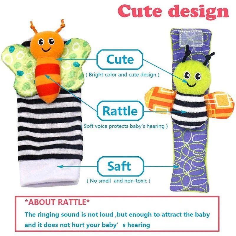 chaussette hochet™ | Découverte et amusement pour bébé - une douce complicite