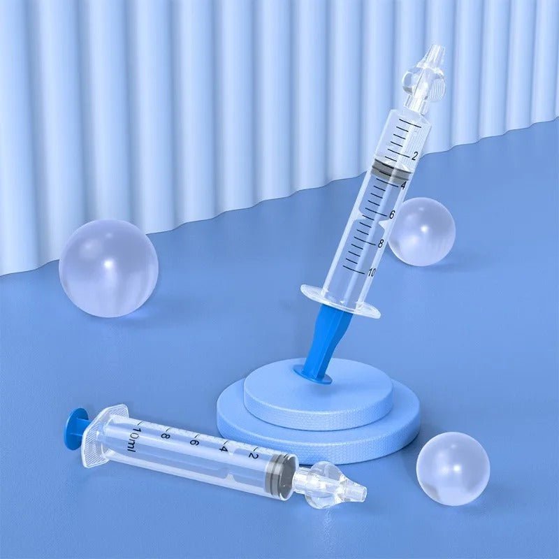 Needle Tube Baby Nasal Aspirator Syringe Baby Nose Cleaner Kids Rhinitis Nasal Washer Reusable Nasal Irrigator Washing for Child - une douce complicite